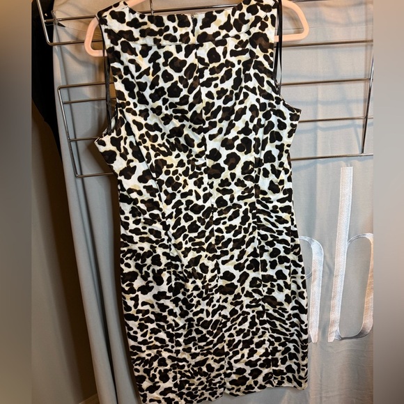 Jones New York Black and White Midi Sheath Dress - Picture 5 of 6